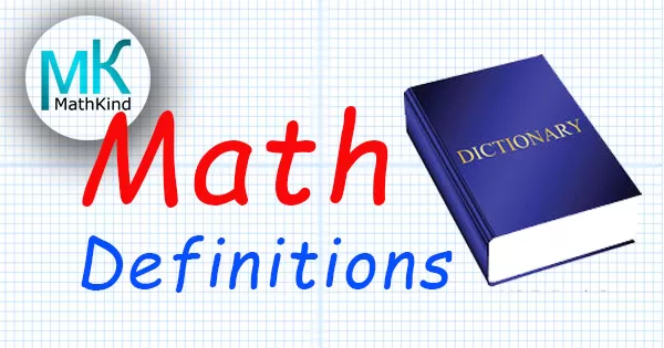 Math dictionary